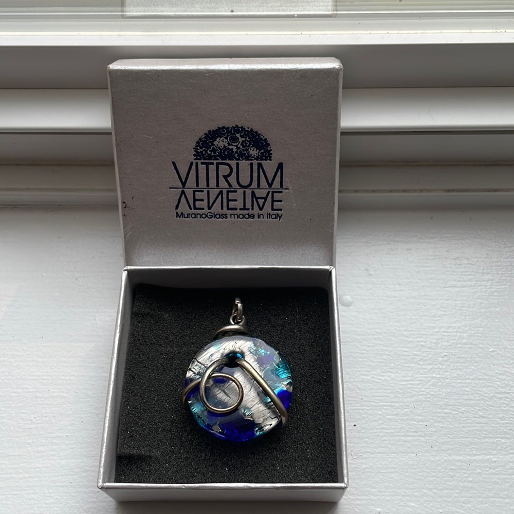 Italian glass pendant